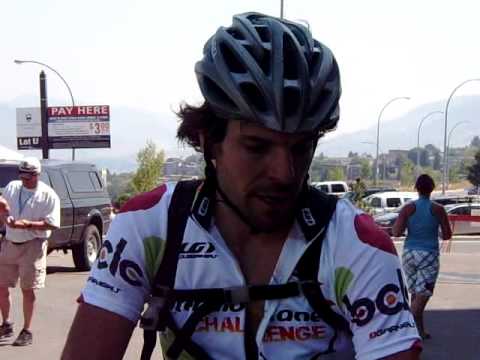 Final stage and winner of Intermontane Challenge: Chris Sheppard of Kelowna, BC