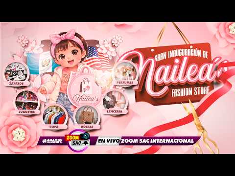 EN VIVO📡GRAN INAUGURACION NAILEAS FASHION STORE DESDE SACAPULAS QUICHE