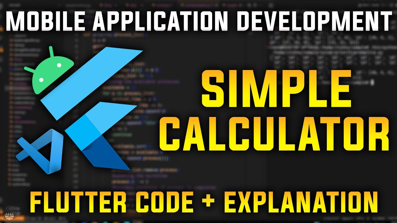 Simple Calculator Application | Flutter for Beginners | Mobile Application Development