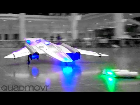 Thrust Vectored RC EDF VTOL Drone | TRI-JET