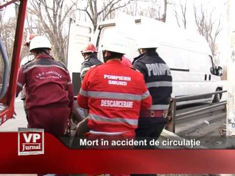 Mort în accident de circulație