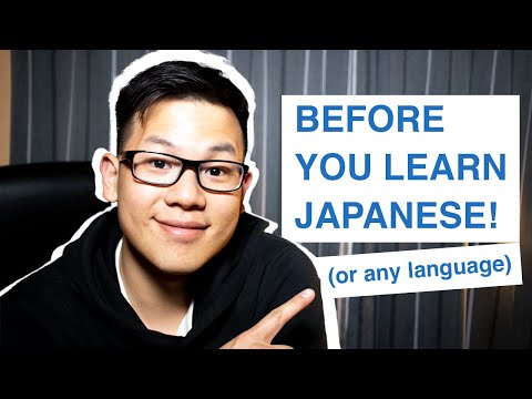 4 Things You Should Know Before Learning Japanese! (or any language)