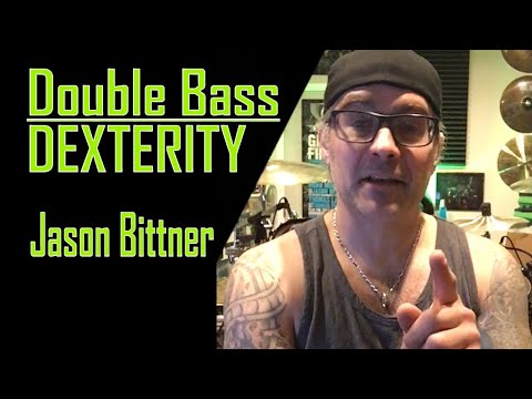 How To Develop Dexterity on Double Bass - Drum Lesson | Jason Bittner