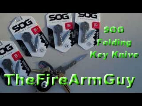 SOG Folding Key Knife - TheFireArmGuy