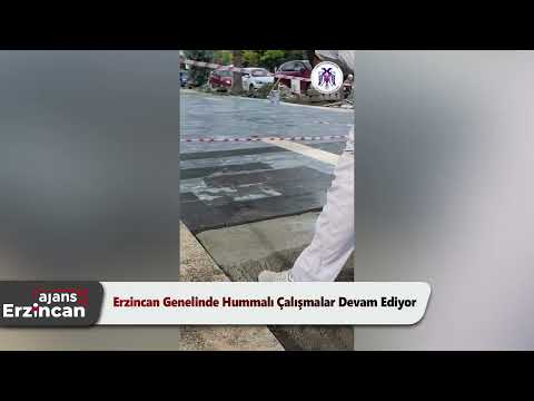 Erzincan Genelinde Hummalı Çalışmalar Devam Ediyor