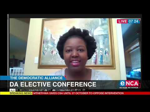 The DA leadership race Mbali Ntuli speaks on her plans