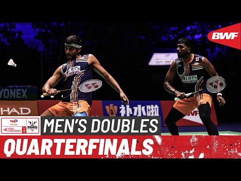 BWF World Championships 2025 | Rankireddy/Shetty (IND) [9] vs. Chia/Soh (MAS) [2] | QF