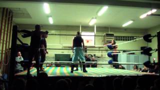 BCWF Obourg fevrier 2014 matt scorpions &amp; priscilla vs cyclone &amp; black cobra