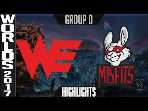 Team WE vs Misfits Highlights S7 Worlds 2017 Group D Day 2 Game 2 - WE vs MF