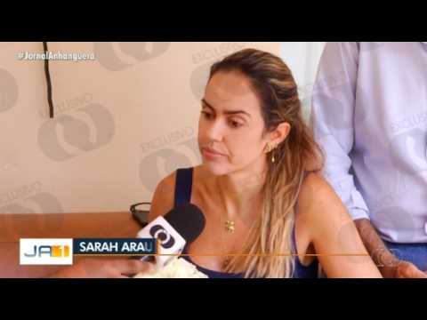 Sarah Araújo fala pela primeira vez após a morte dos filhos em Itumbiara (Jornal Anhanguera) (JA1)