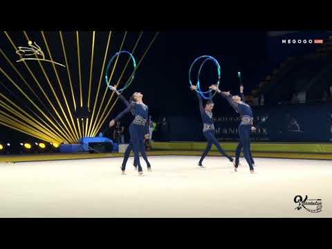 Group Team Ukraine 3 Hoops/2 Pairs of Clubs 32.300 - Deriugina Cup 2020 (Day 5)