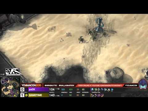 Youmacon 2015 - Winners RD2 - Puck(P) v Gametime(Z) - Game2
