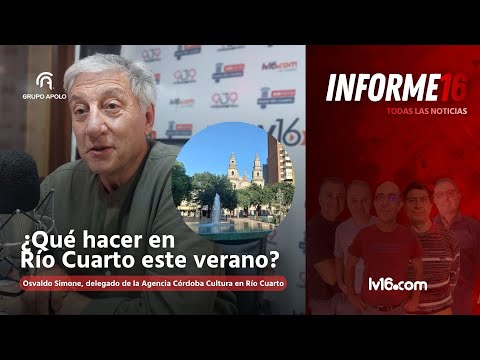 ​¿Qué hacer en Río Cuarto? Cuarteto, Rock y El Homenaje a Walter Romero | Informe 16
