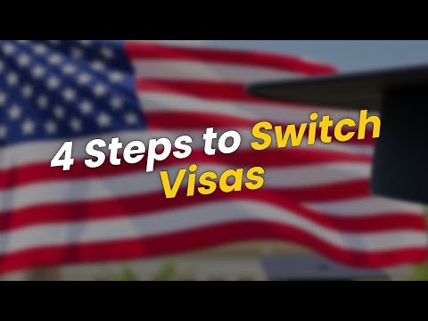 4 Steps to Switch from H4 to F1 Visa 🇺🇸✈️