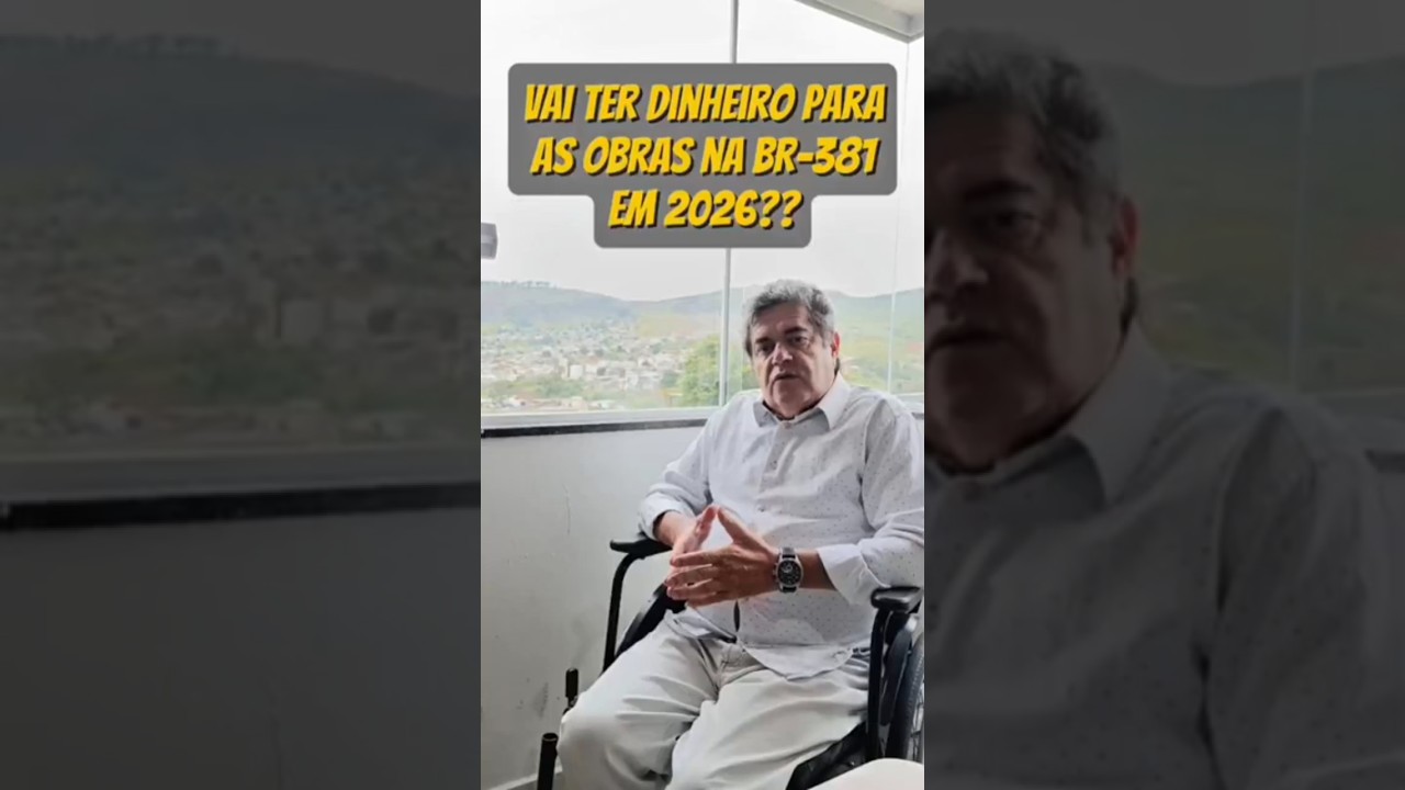 O Movimento Pró-Vidas quer garantir recursos no orçamento para a BR-381 em 2026!