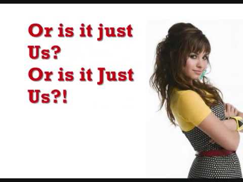Demi Lovato Ft. Jonas Brothers-On The Line  Screen Lyrics