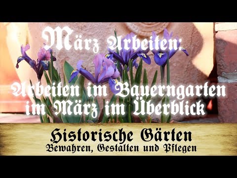 Arbeiten im März: Arbeiten im Bauerngarten im März (alle Arbeiten im Überblick)