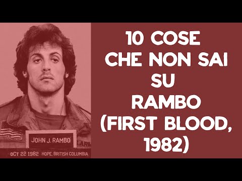 10 COSE CHE NON SAI SU RAMBO  1982 - THE VNTG NETWORK