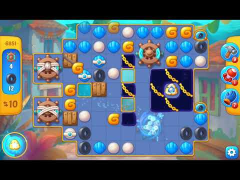 Fishdom 2021 - Level 6851   #playrix #fishdom #gaming