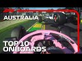 Mayhem At The Restart And The Top 10 Onboards | 2023 Australian Grand Prix | Qatar Airways