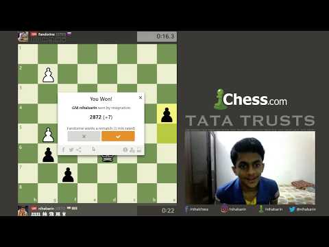 I streamed my blitz games on Chess.com after a long time!