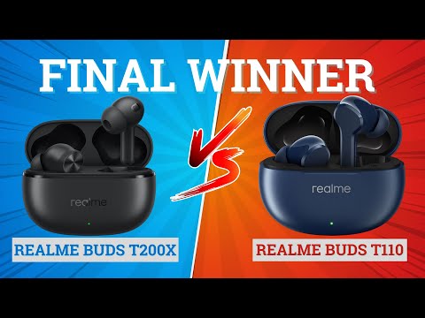 Thumbnail for Realme Buds T200X vs Realme Buds T110 🔥 Best for Music, Bass & Gaming⚡Best Earbuds Under 1500