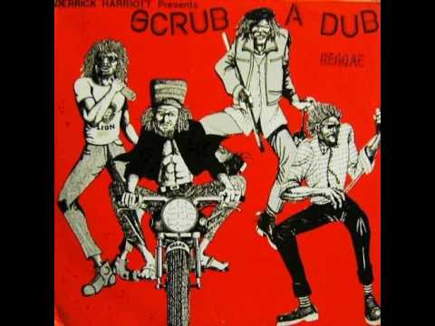 DUB LP- SCRUB A DUB - DERRICK HARRIOTT - Blacker Black