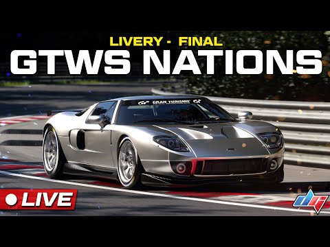 🔴 Gran Turismo 7 | GTWS Nations & Livery Final | Live Stream🔴