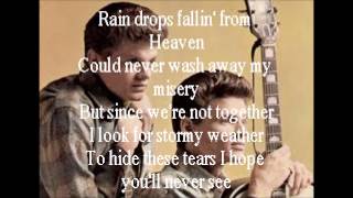 &quot;Crying In The Rain&quot; By: The Everly Brothers (Lyrics)