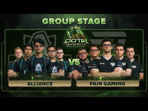 Alliance vs paiN Game 1 - Dota Summit 10: Group Stage