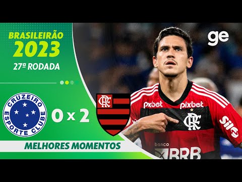 Gols e lances de Cruzeiro x Flamengo