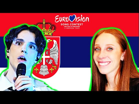 LET'S REACT TO SERBIA'S SONG FOR EUROVISION 2023 // LUKE BLACK "SAMO MI SE SPAVA"