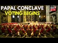LIVE Cardinals Hold First Vote To Elect Next Pope Vatican Prepares Sistine Chapel For New Pope