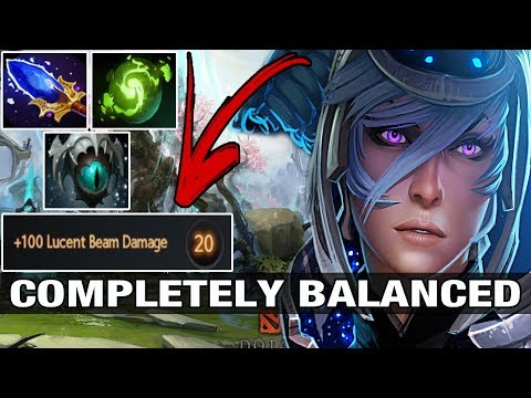 COMPLETELY BALANCED - Silent Plays Luna With Aghanim's and Refresher - Dota 2