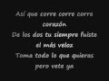 Jesse & Joy - Corre Letra 