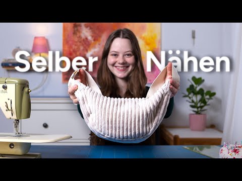 Schultertasche selber nähen | Tutorial & Geschenkidee
