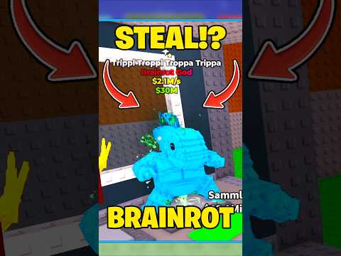 ROBLOX STEAL A BRAINROT TRIPPI TROPPI TROPPA TRIPPI #shorts