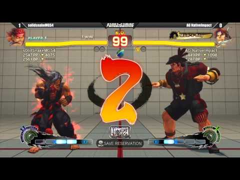 PxG Online Championships - AG NativeImpact vs s0lidSnakeMGS4