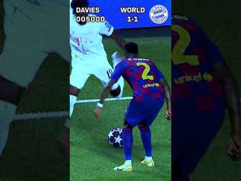 Davies vs Barcelona 🤩💫 