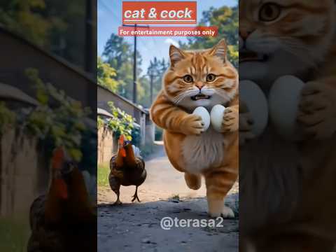 cat and cock fun shorts#Aivideo#cat 😺 and cock video
