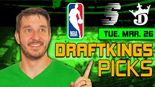 DraftKings NBA DFS Lineup Picks Today (3/26/24) | NBA DFS ConTENders