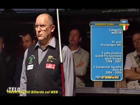 CARIA vs GIRARDI - 4th BTP BILLIARDS TEST 2012 RHO @TREDICALCIO