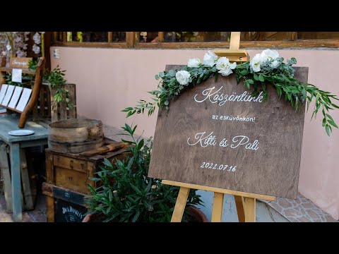Kitti&Pali 2022.07.16. Esküvő