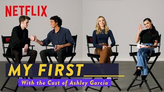 My First CRUSH?! & More Ashley Garcia | Netflix After School video