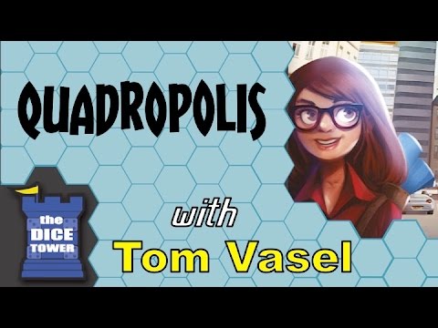 Quadropolis Review - with Tom Vasel