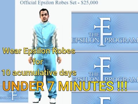 Epsilon Robes Worn 10 Days Under 7 Minutes Gta5