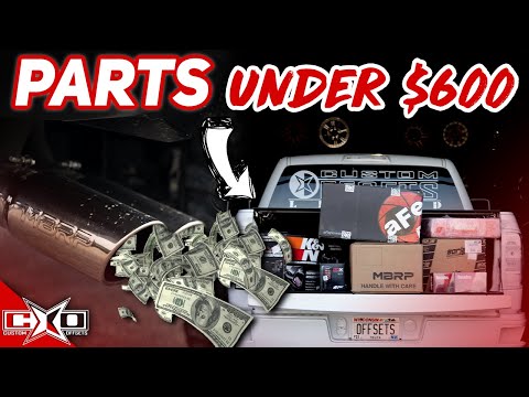 Performance Parts Under $600?!!