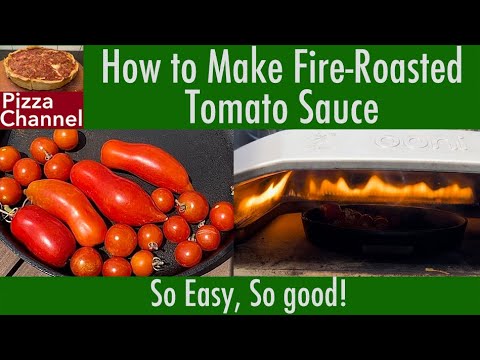 How to Make Fire-Roasted Garden Tomato Pizza and Pasta Sauce