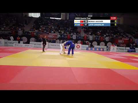 BERKAY AKDEMİR - LATİF CANARSLAN 100KG Quarter Final