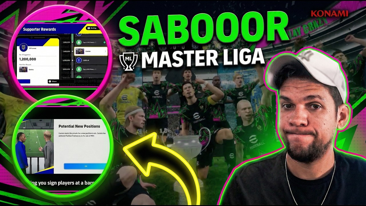 MASTER LIGA REVELADA NO EFOOTBALL!!! TUDO O QUE FOI MOSTRADO PELA KONAMI NO EVENTO CONNECT